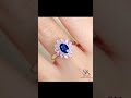 2022年2月26日➡facebook instagram👁💍💎 1.29ct sapphire diamond ring