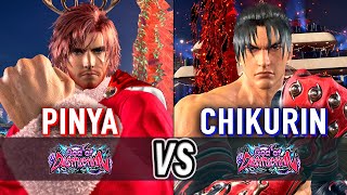 T8 🔥 PINYA (Clive) vs CHIKURIN (Jin) 🔥 Tekken 8 High Level Gameplay