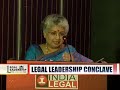 justice bv nagarathna on importance of mediation at india legal leadership conclave bengaluru