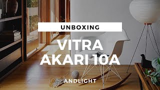 Unboxing the Vitra Akari 10A Floor Lamp