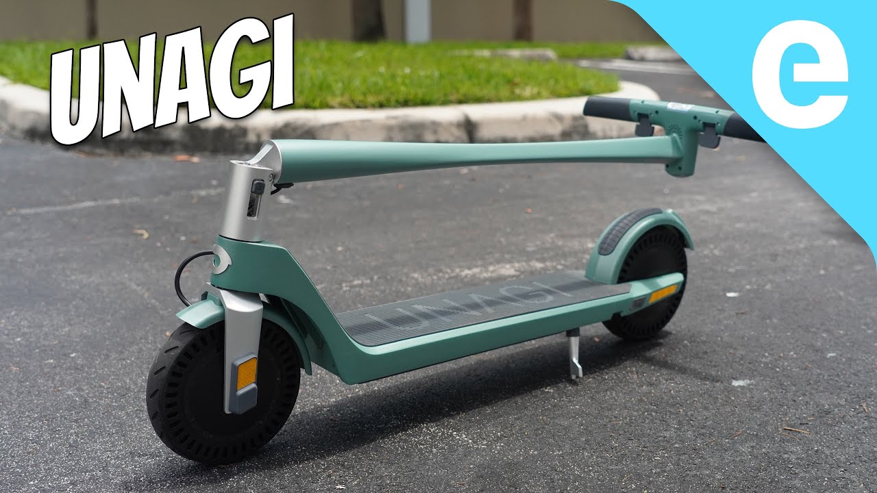 Unagi Model One Voyager Review: Luxury Electric Scooter - YouTube