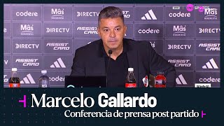 EN VIVO: Marcelo Gallardo habla en conferencia de prensa tras San Martín San Juan vs. River