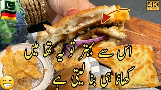 Itni Sardi me Husband ke kam dekhe/ Bania Ande wala Burger/#dailyvlog #desilifeingermany