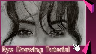 eye drawing tutorial|drawing Realistic eye|photorealistic eye|pretty eyes drawing|how to draw