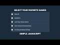 JavaScript Check All Checkboxes