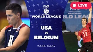 USA v Belgium - Group 1: 2017 FIVB Volleyball World League