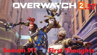 Overwatch 2.5?! New Season!! (initial thoughts)