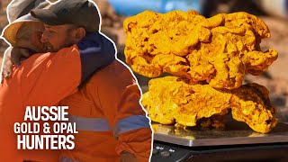 Two Giant Gold Nuggets Earn Over $300K For The Poseidon Crew | Aussie Gold Hunters