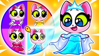 Lucy Is A Princess 👑Princess Dress Up 🎀 Purr-Purr Stories Cartoon for Kids