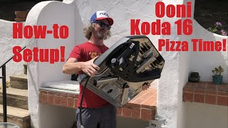 Ooni Koda 16 | How to setup your Koda 16 Pizza Oven [Pizza Time!]