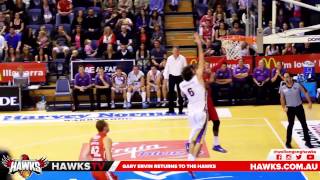 Too quick Too Explosive Too Good - Welcome back Gary | Wollongong Hawks