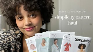 Simplicity Pattern Haul! New Spring Patterns (2023)