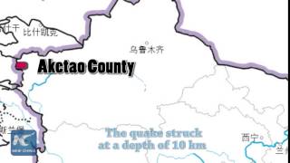 6.7-magnitude earthquake hits Xinjiang in NW China