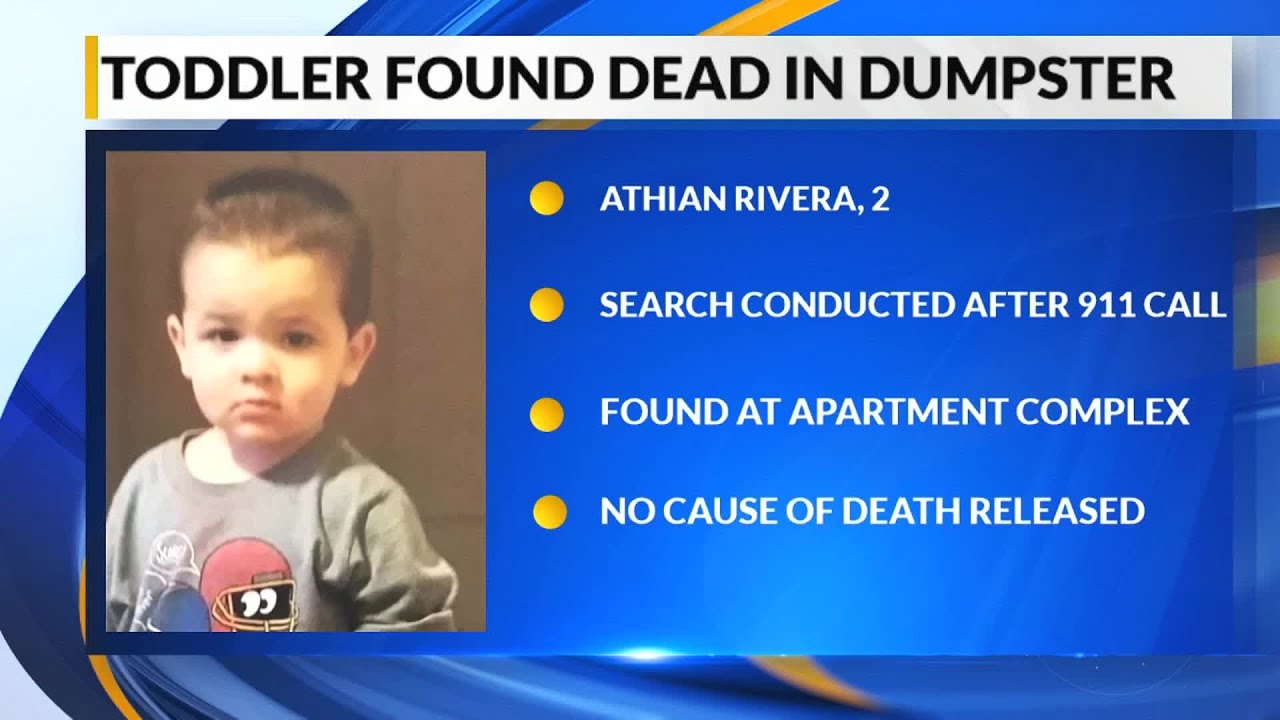 Digital Desk: Police Investigate After Missing Toddler Found Dead In ...