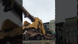 #KOMATSU #PC200立坑機上板車Truck transportation in Taiwan