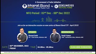Bharat Bond ETF - April 2033 by Edelweiss Mutual Fund | Webinar