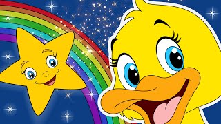 Five Little Ducks + Twinkle Twinkle Little Star - Nursery Rhymes \u0026 Kids Songs | Baby Songs