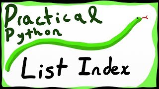List | Index - Practical Python Programming #3