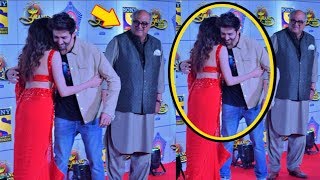 Jhanvi Kapoor HUGS BF Kartik Aryaan In Front Of DAD Bonney Kapoor At Police Event Umang 2020