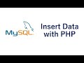 MySQL Insert Data with PHP