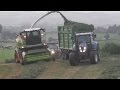 Tony O' Mahony at silage 2014 (1) Claas 970