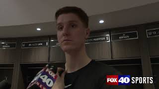 Kevin Huerter on the Kings 133-124 loss to the Bucks, altercation between Trey Lyles and Brook Lopez