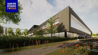 Timelapse video realisatie logistiek bedrijfsgebouw Necron Hoeksche Waard | Aan de Stegge Twello