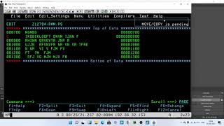 7 1 DIFFERENT COMMANDS IN PS MAINFRAME / jcl / mocha soft