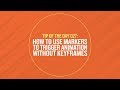 Tip 027 - How To Use Markers To Trigger Animation Without Keyframes in After Effects