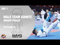 KARATE WORLD CUP: Day 1 - Male Team Kumite - Group Phase - Tatami 4 | WORLD KARATE FEDERATION