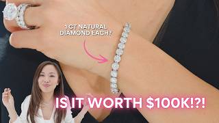 Warning: Why This 20 Carat Natural Diamond Tennis Bracelet Will Ruin All Others