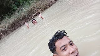 KESERUAN MANDI DI SUNGAI, SUEGERRR POLL🤣🔥🤗😍!!