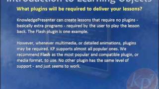 Introduction to Learning Objects
