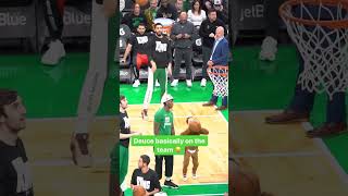 Deuce Tatum basically on the Celtics 🤣 #shorts #NBA