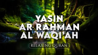 Surah YASIN, AR RAHMAN, AL WAQIAH - AHMAD AL SHALABI | BEST RECITATION QURAN