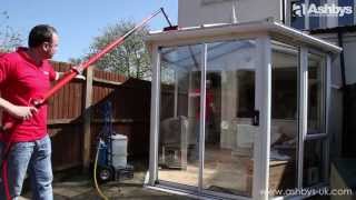 Ashbys Streambox Trolley Pure Water Fed Pole Window Cleaning System