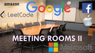 Coding Interview Tutorial 126 - Meeting Rooms II [LeetCode]