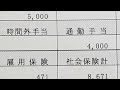 【歯科医院の受付】正社員5年目のこれが現実な給与明細！