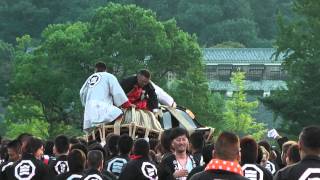 松山秋祭り：古町大神輿～四角さん八角さんの鉢合わせ～