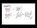 pt3 maths algebraic fraction basics easy mathematics revision