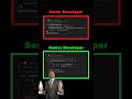 👉 Junior Developer vs Senior Developer #2 - async/await #javascript #webdevelopment #coding #html