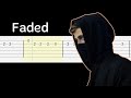 Alan Walker - Faded (Easy Guitar Tabs Tutorial)