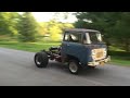 jeep fc 150 rat rod with 350 chevy engine