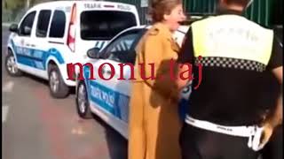 Polise Bağıran Çığlık Atan Öğretmen - Montajlandınız