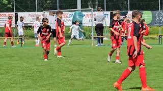 Viertelfinale Cordial Cup 2024 - U11 Eintracht Frankfurt - RB Leipzig