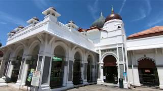 Kapitan Keling Mosque and Nagore Dargah Shrine in Penang, Malaysia