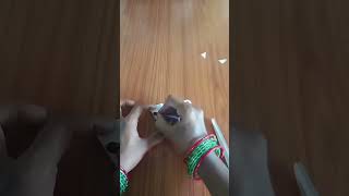 Paper snowflake#kushi vlogs#