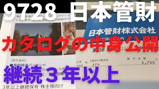 日本管財カタログ中身公開。１株優待.ニューアートホールディングス #株主優待