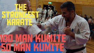 The Strongest Karate -100 Man Kumite & 50 Man Kumite