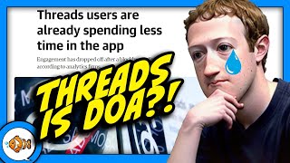 Facebook's Threads App is DOA? Did Musk Already PUMMEL Zuckerberg?!